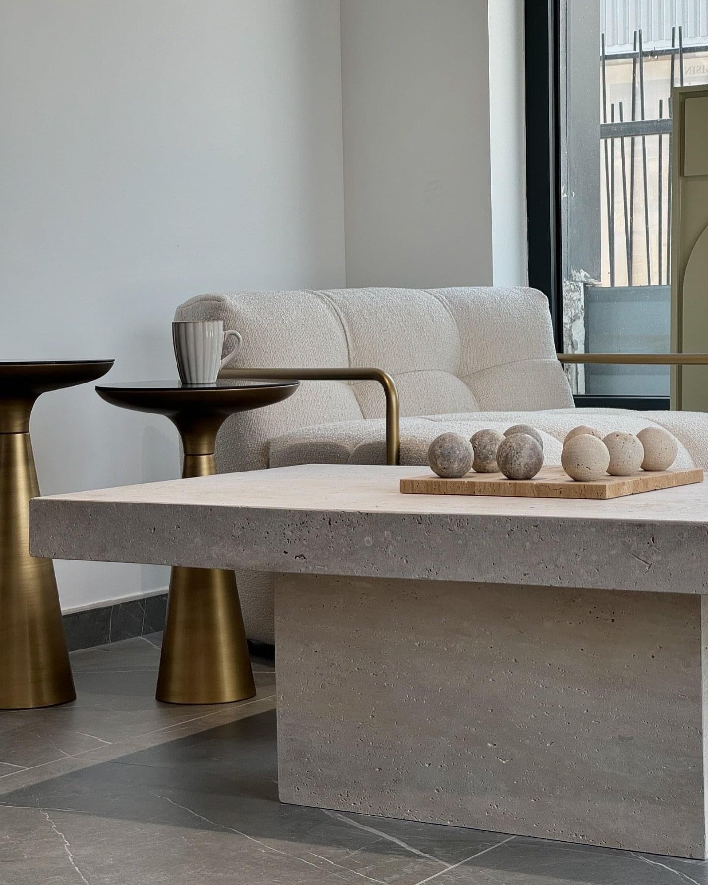 Zara Travertine middle table